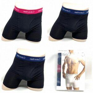 💖MEGA SALE💖Calvin Klein 3-Pack Cotton Stretch Dark NU2666916 Brief Boxer Blue